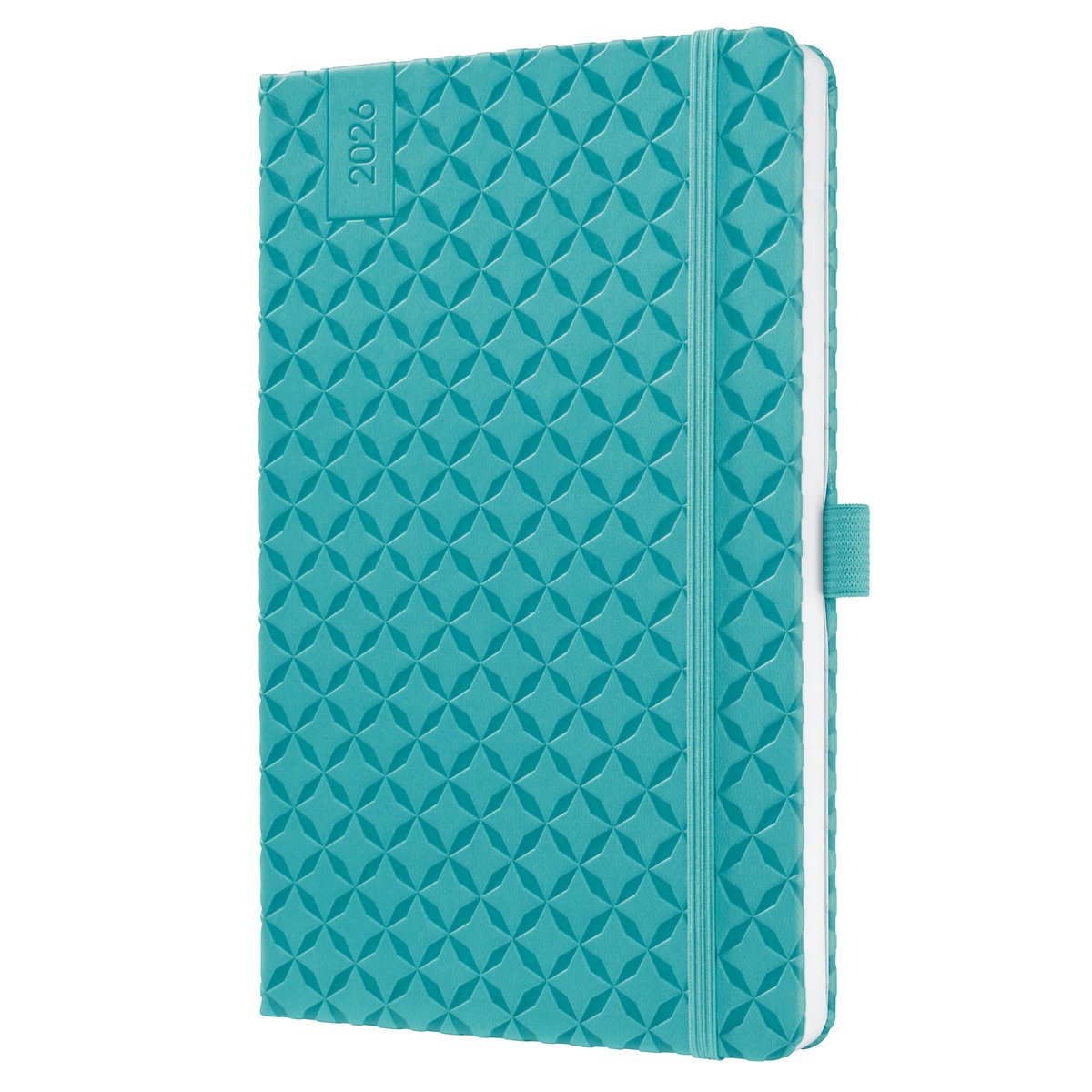 2 x Sigel Wochenkalender Jolie ca. A5 Hardcover aqua green 2026