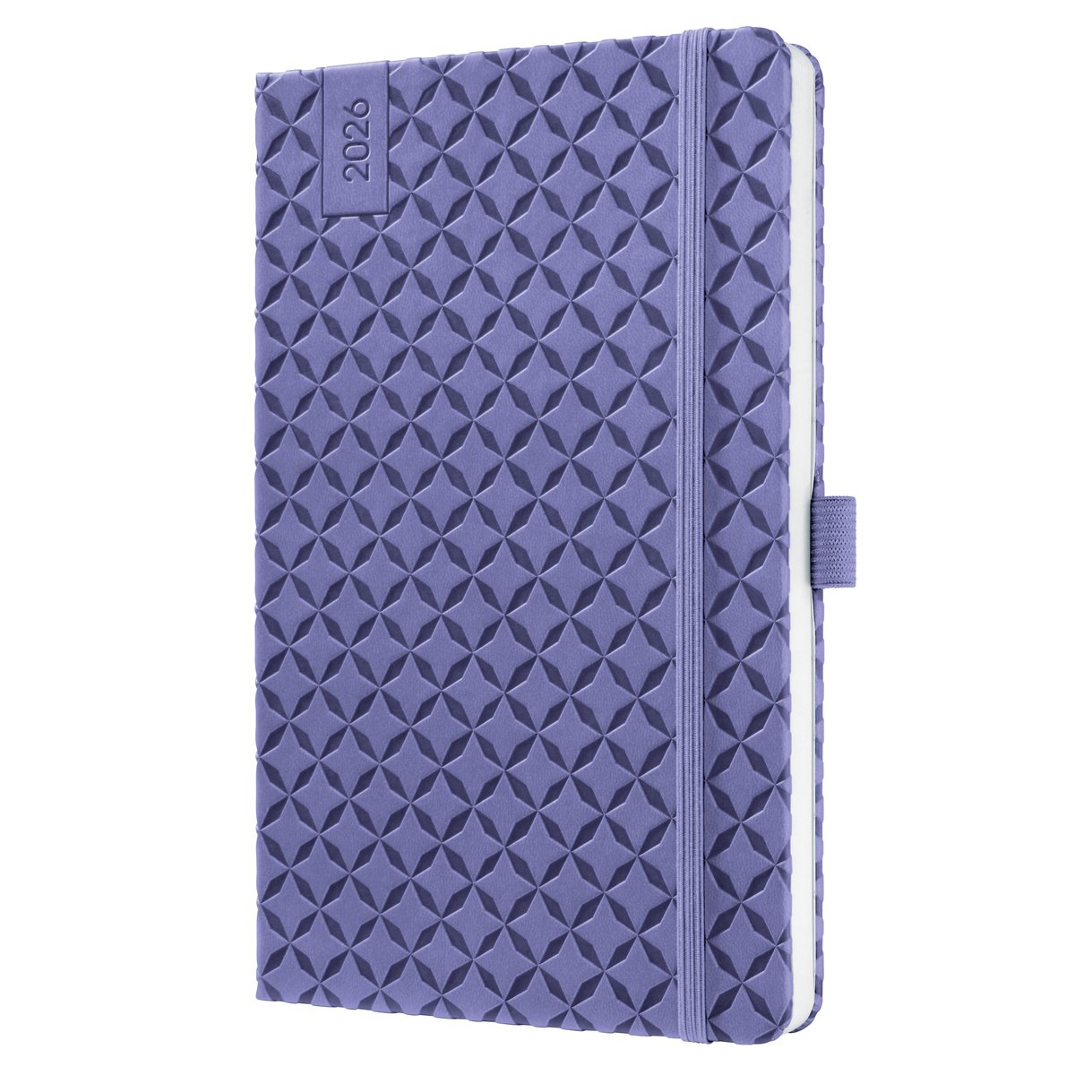 2 x Sigel Wochenkalender Jolie ca. A5 Hardcover dark purple 2026