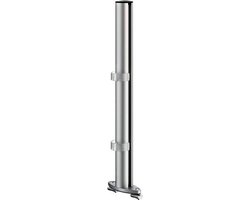 Novus MY base S Säule mit Systemschienenbefestigung 350mm silber