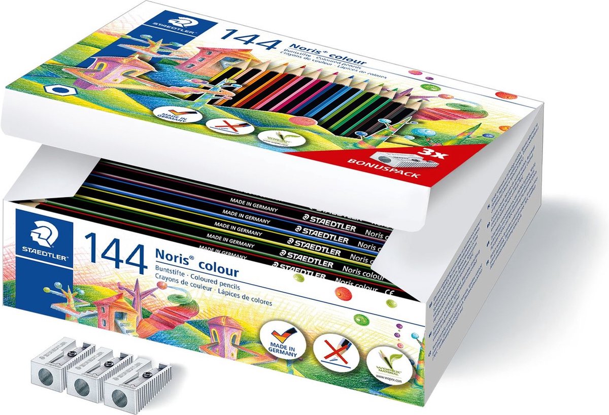 Staedtler Farbstift Noris colour Class Pack VE=144 Stück (12 Farben)