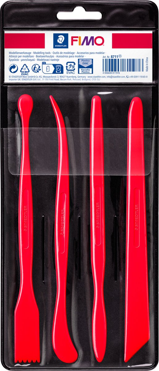 10 x Staedtler Fimo Modellierwerkzeug-Set