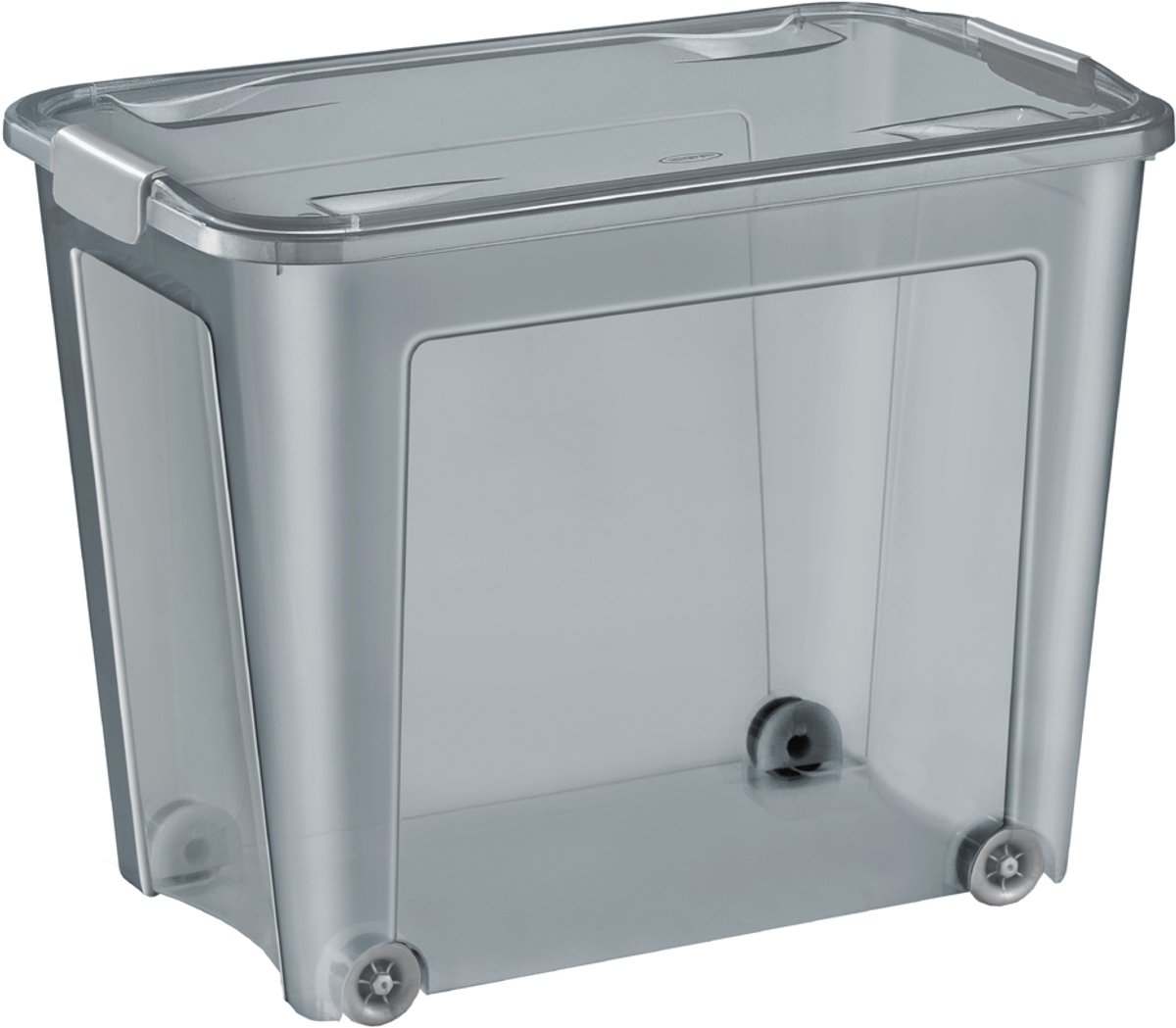 4 x Strata Aufbewahrungsbox - 67 L mit Rollen.