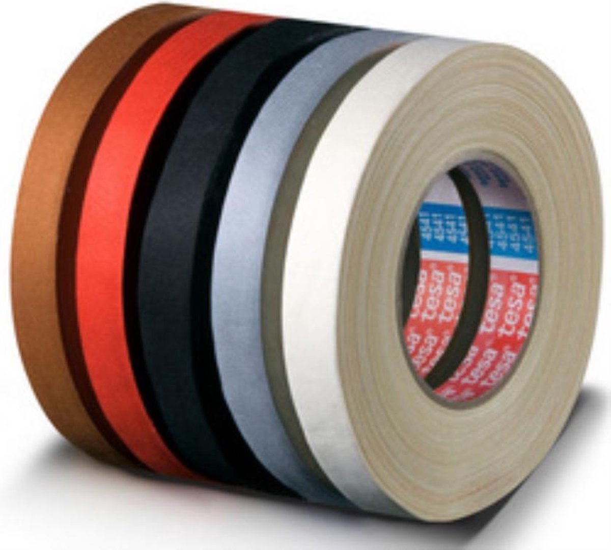 8 x Tesa Gewebeband tesaband 4541 19mmx50m schwarz