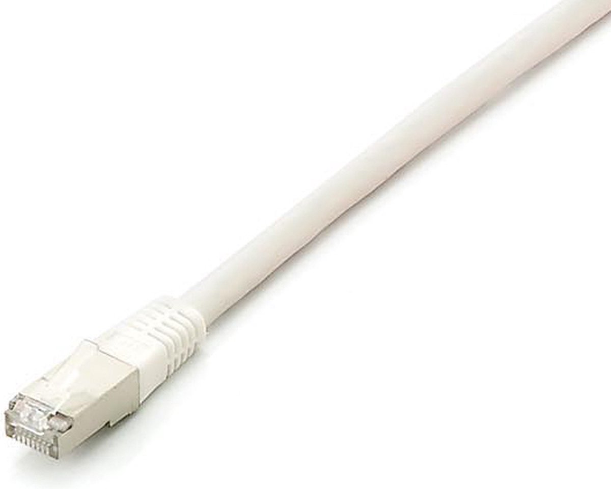 Digital data communication equip CU Patchkabel S/FTP 2xRJ45 Cat.6a wei