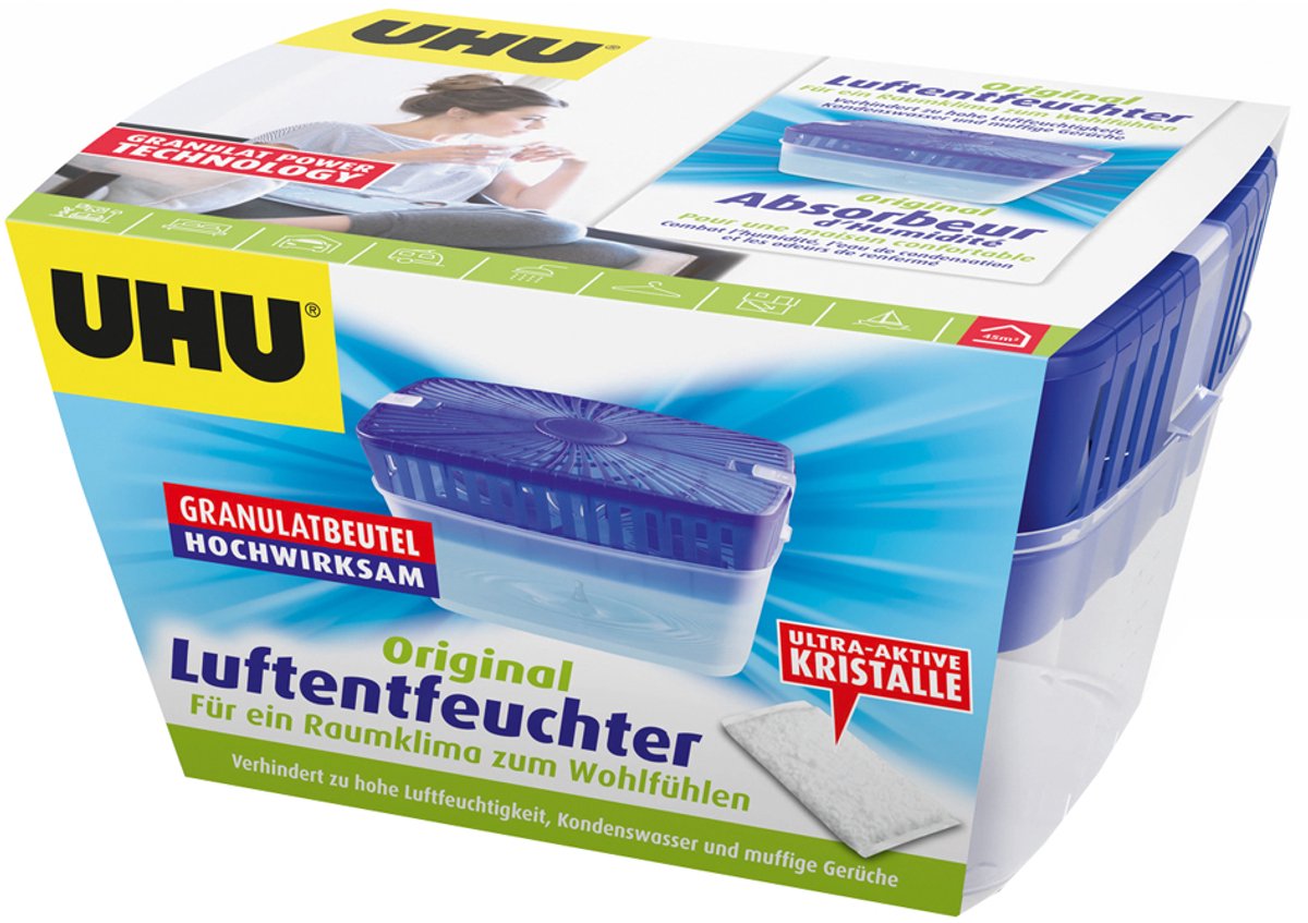 6 x Uhu Luftentfeuchter Original VE=1000g