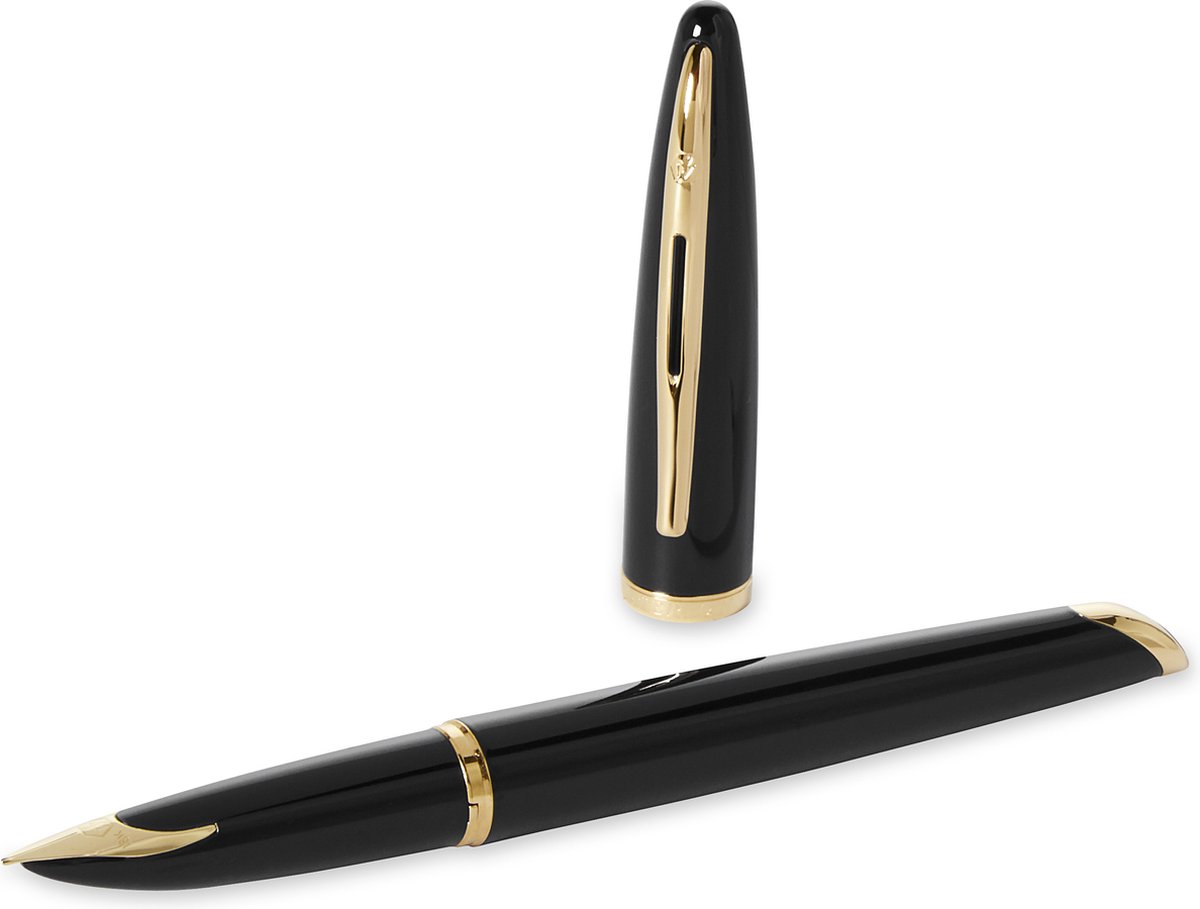 Waterman Füllhalter Carene F Lack schwarz G.C. Box