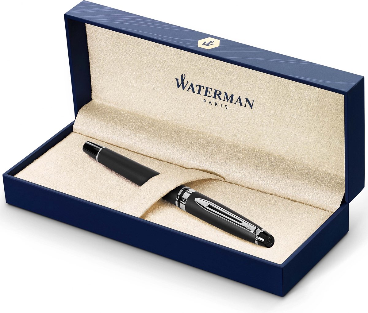 Waterman Rollerball Expert F Matt schwarz C.C.