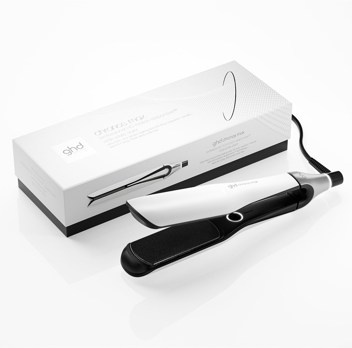 ghd Chronos™ Max Styler Glätteisen Weiß