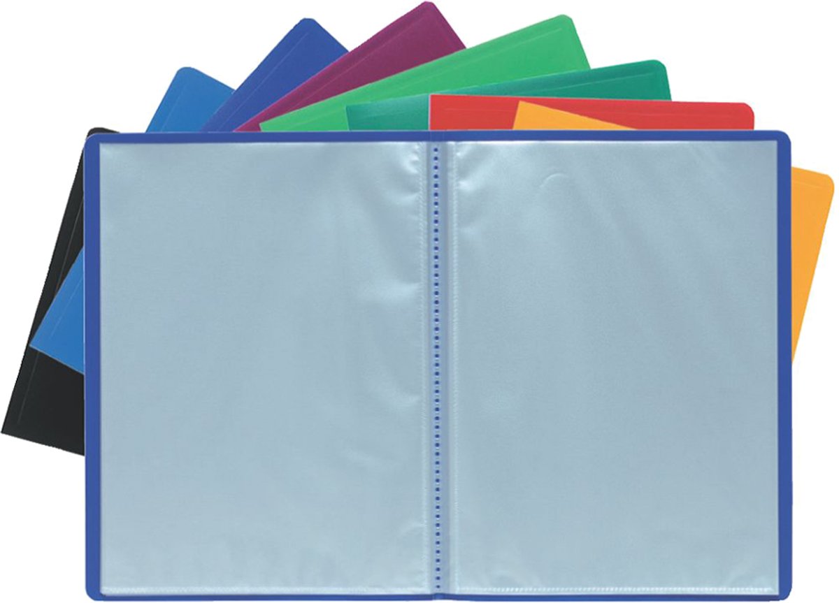 8 x Exacompta Sichtbuch A4 100 Hüllen grün