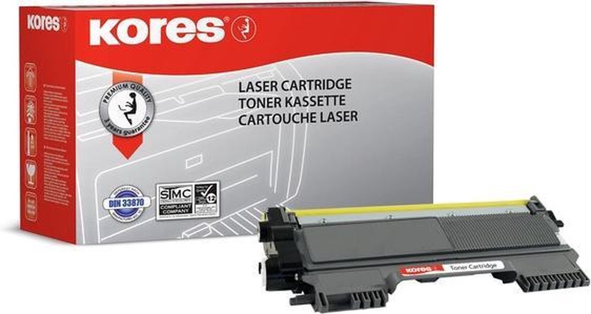 Kores Tonerkartusche kompatibel mit Brother TN-2220HC ca. 2600 Seiten