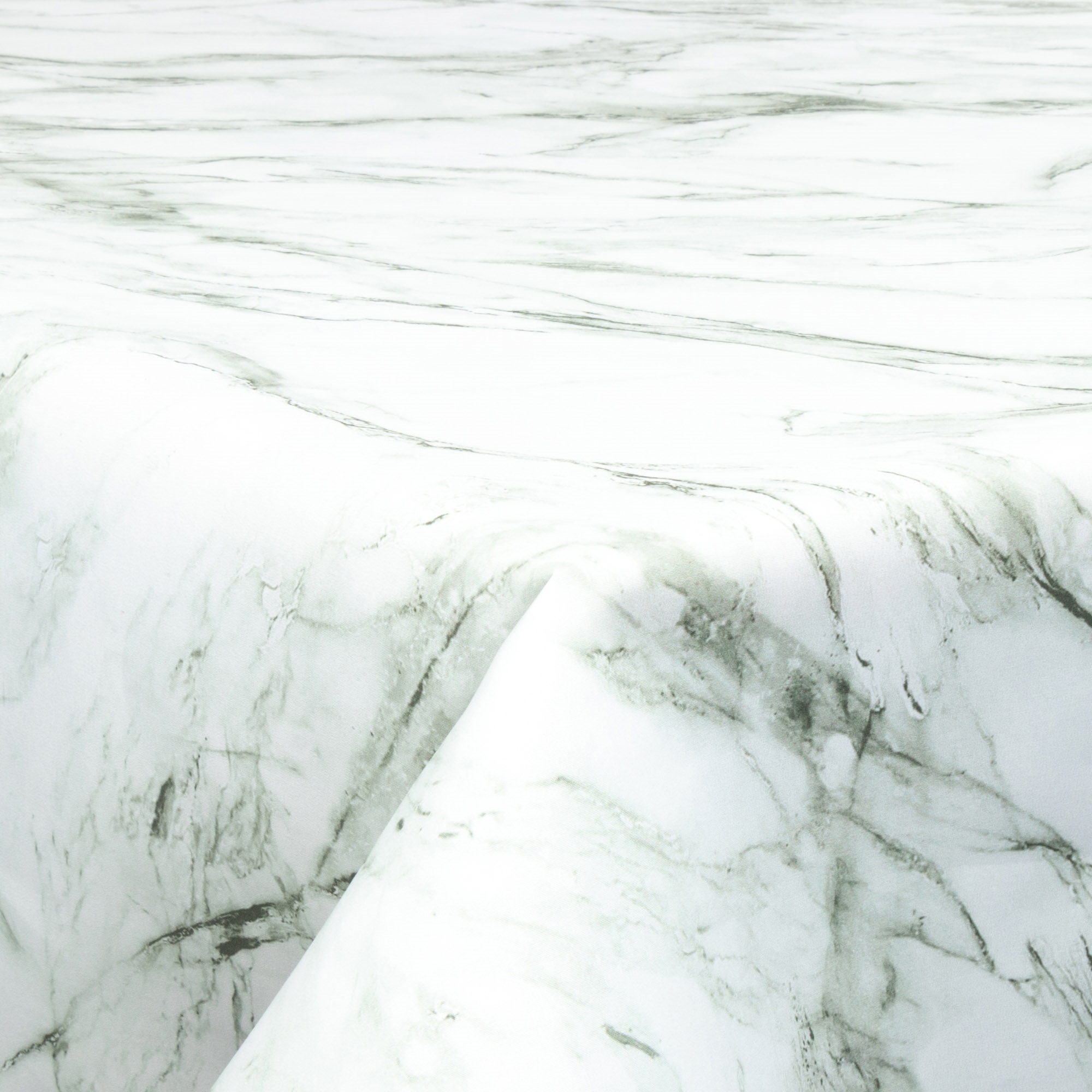 Textil Wachstuch mit Acrylbeschichtung - 30 Meter auf Rolle - Marble grey - 140 cm breites Textiltuch