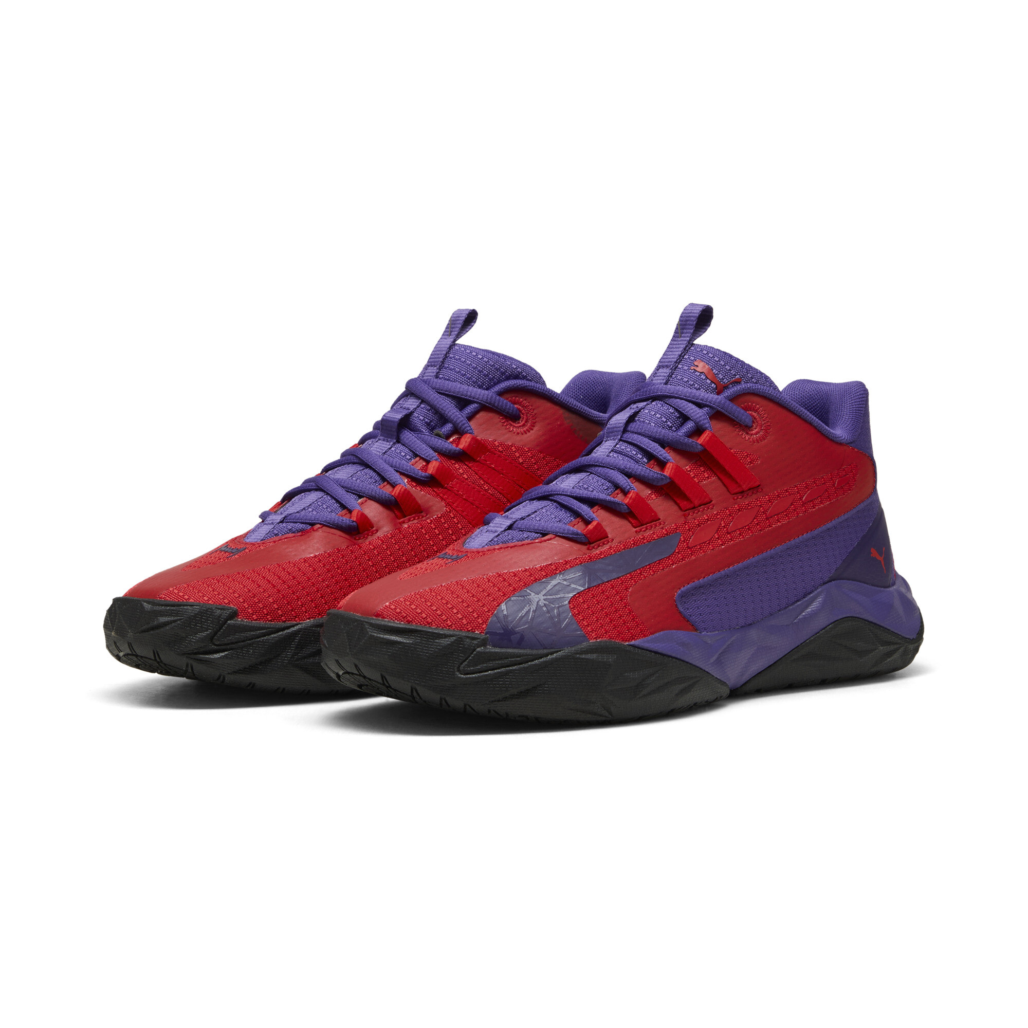 PUMA Dagger 2 Mid Basketballschuhe Unisex, Accessoires, Lila, 38.5