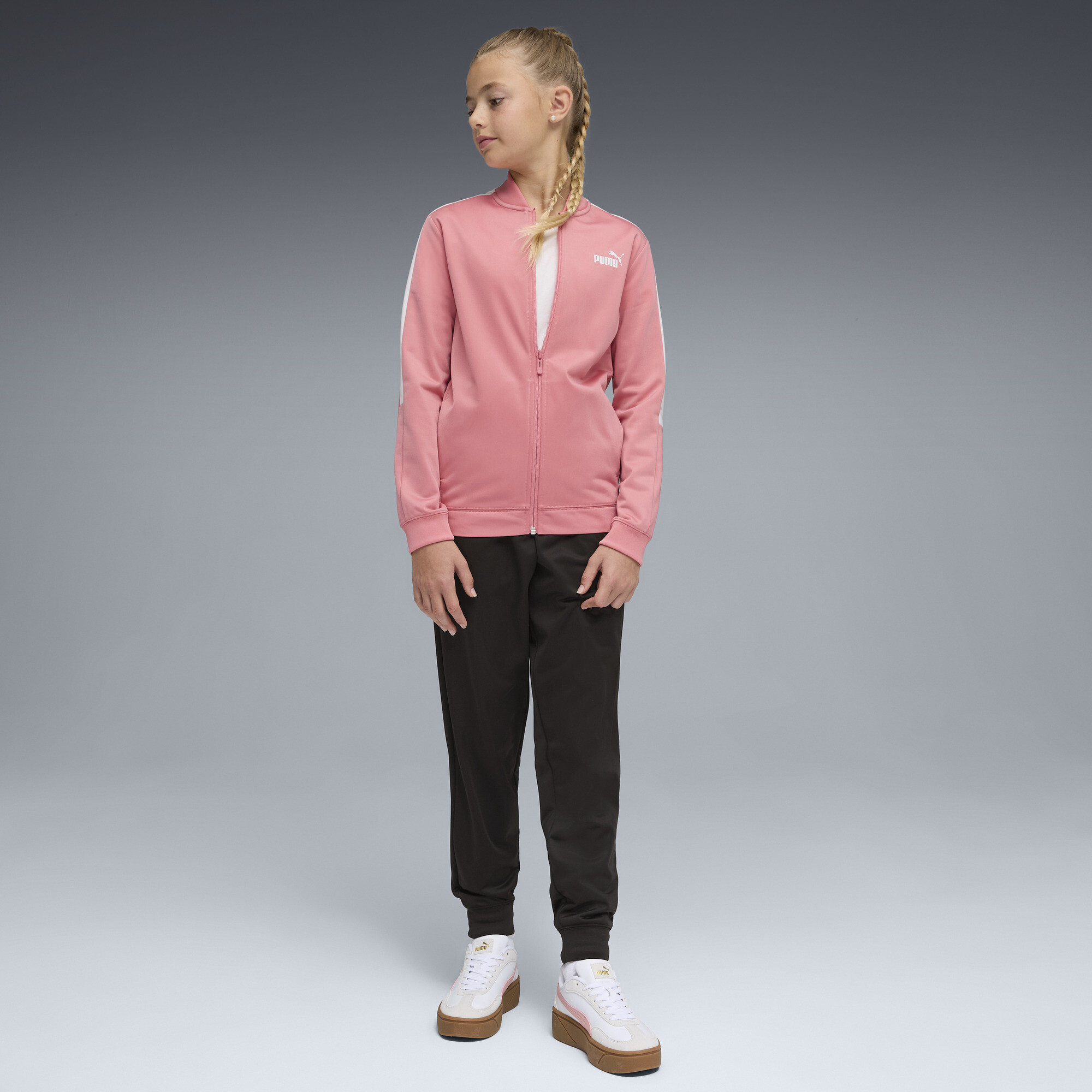 PUMA Poly Baseball-Anzug Teenager, Kleidung, Rosa, 11-12Y