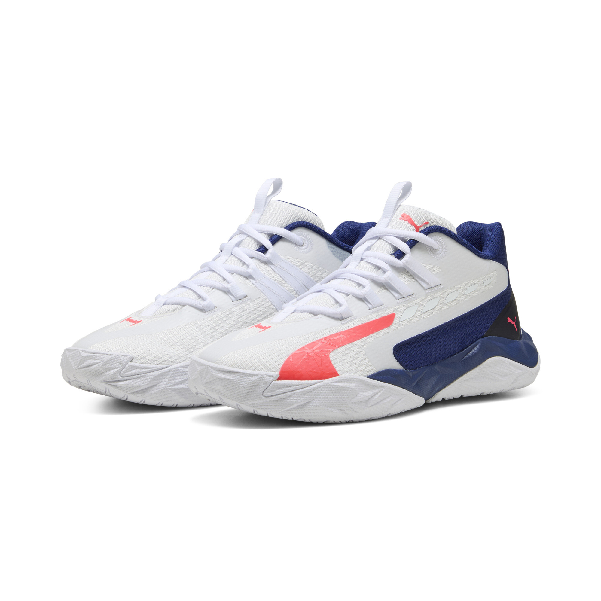 PUMA Dagger 2 Mid Basketballschuhe Unisex, Accessoires, Weiß, 43