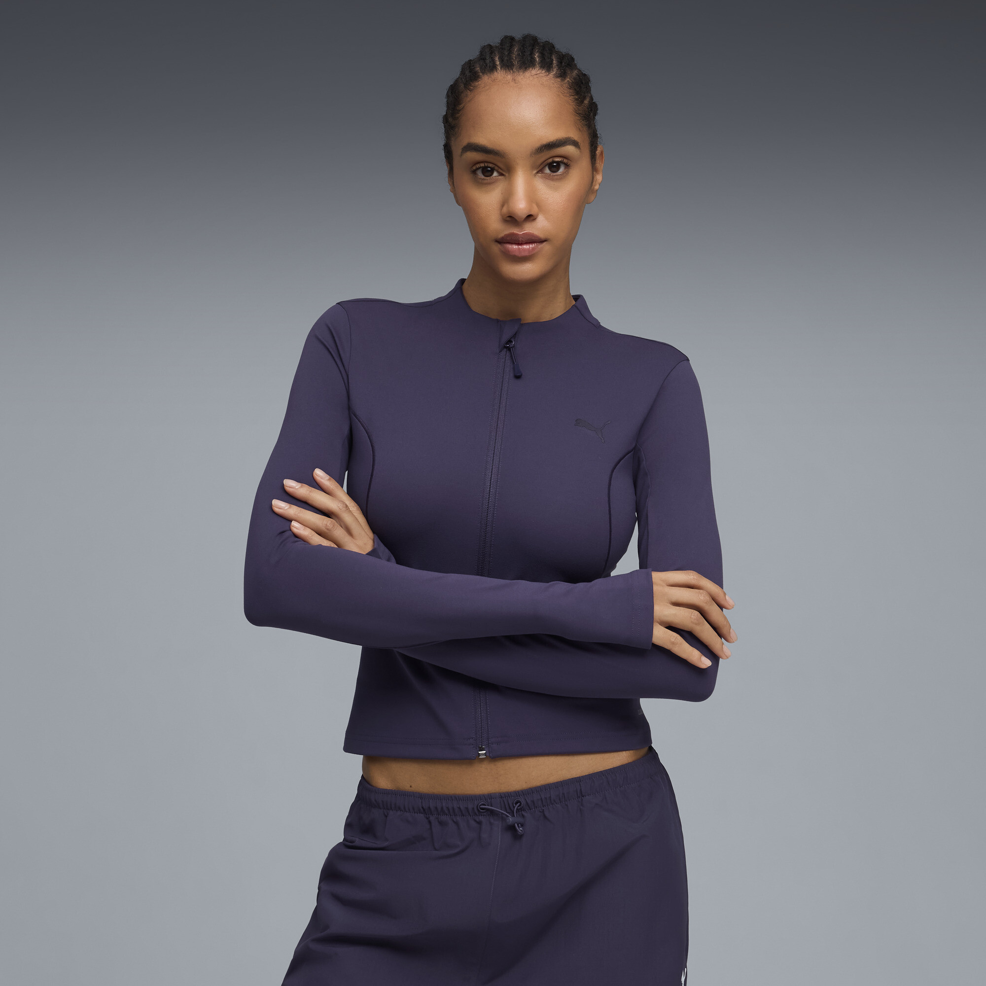 PUMATECH SENSE Slim Trainingsjacke Damen, Accessoires, Lila, L