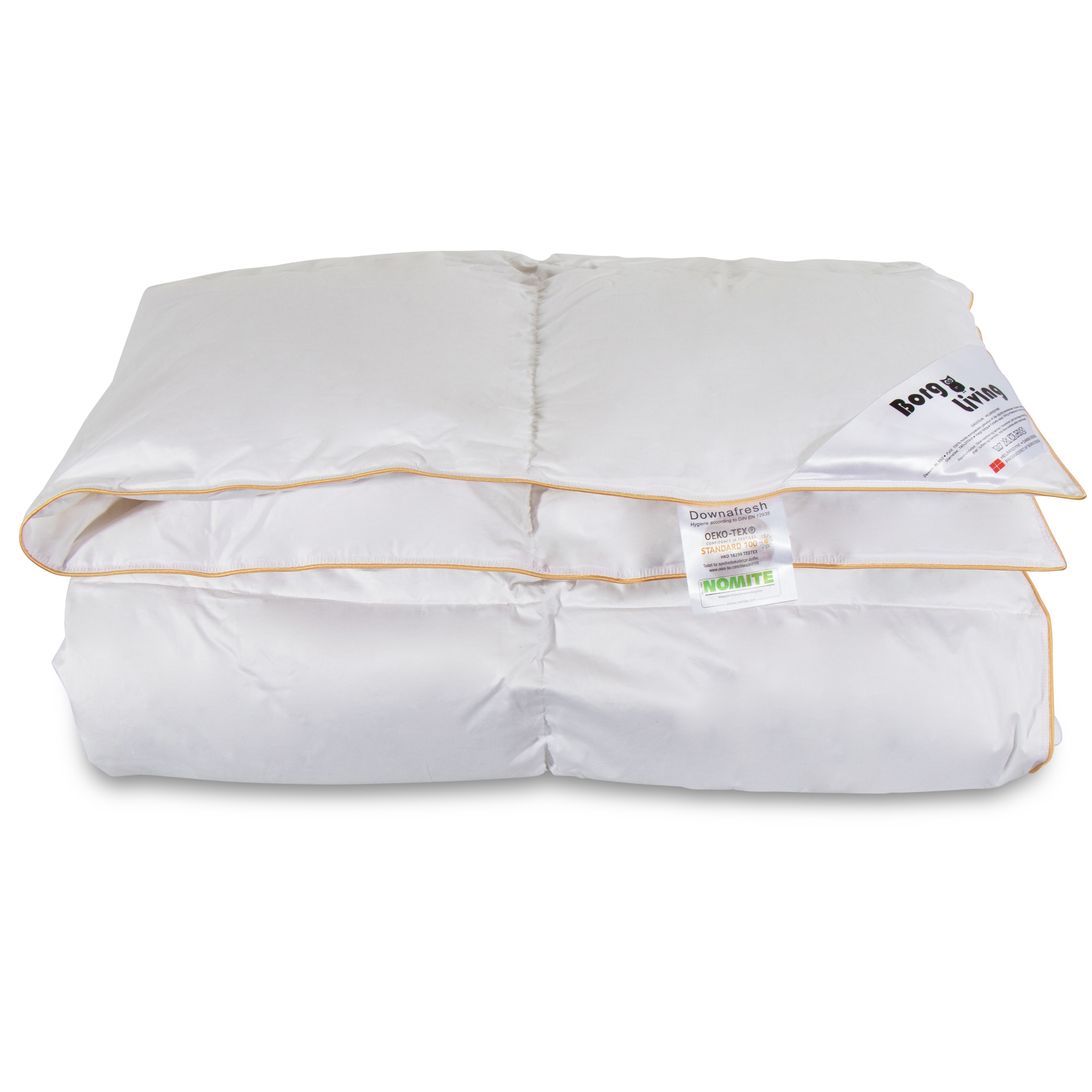 Gänsedaunen-Bettdecke - Ganzjahresdecke mit 100% Daunen - 200x220 cm - Borg Living