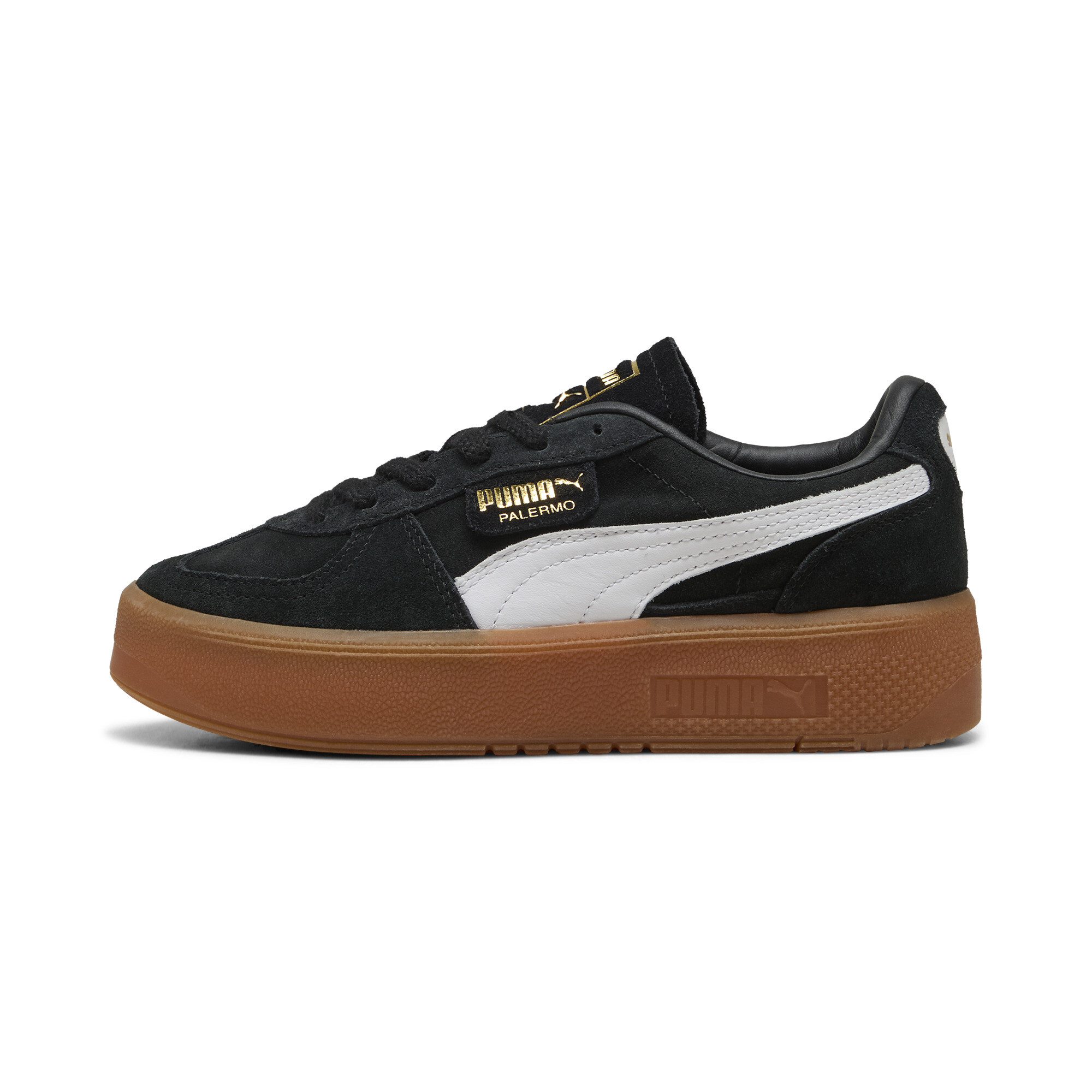 PUMA Palermo Elevata Sneakers Damen, Schuhe, Schwarz, 35.5