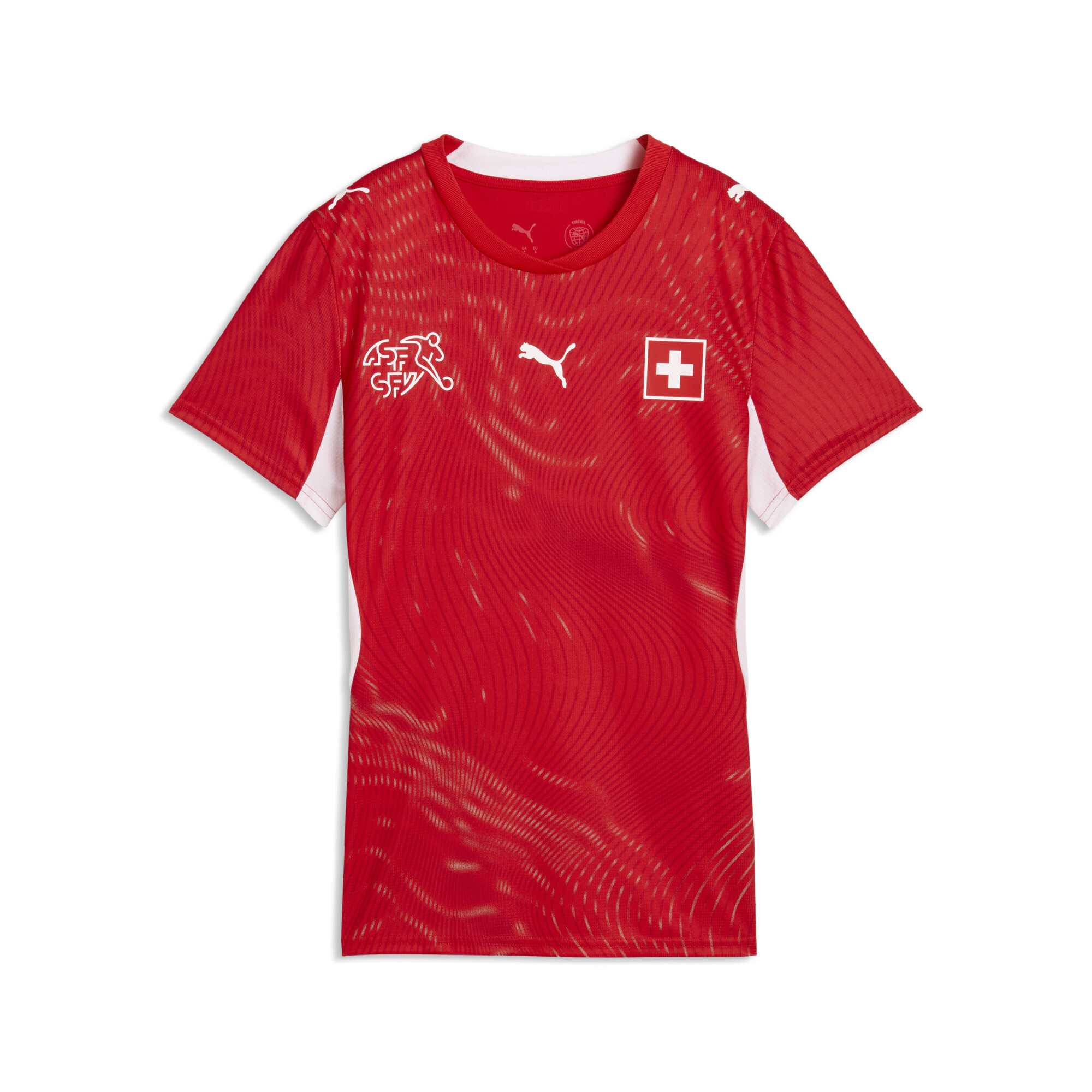 PUMA Schweiz 2026 Heimtrikot Damen, Accessoires, Rot, XL