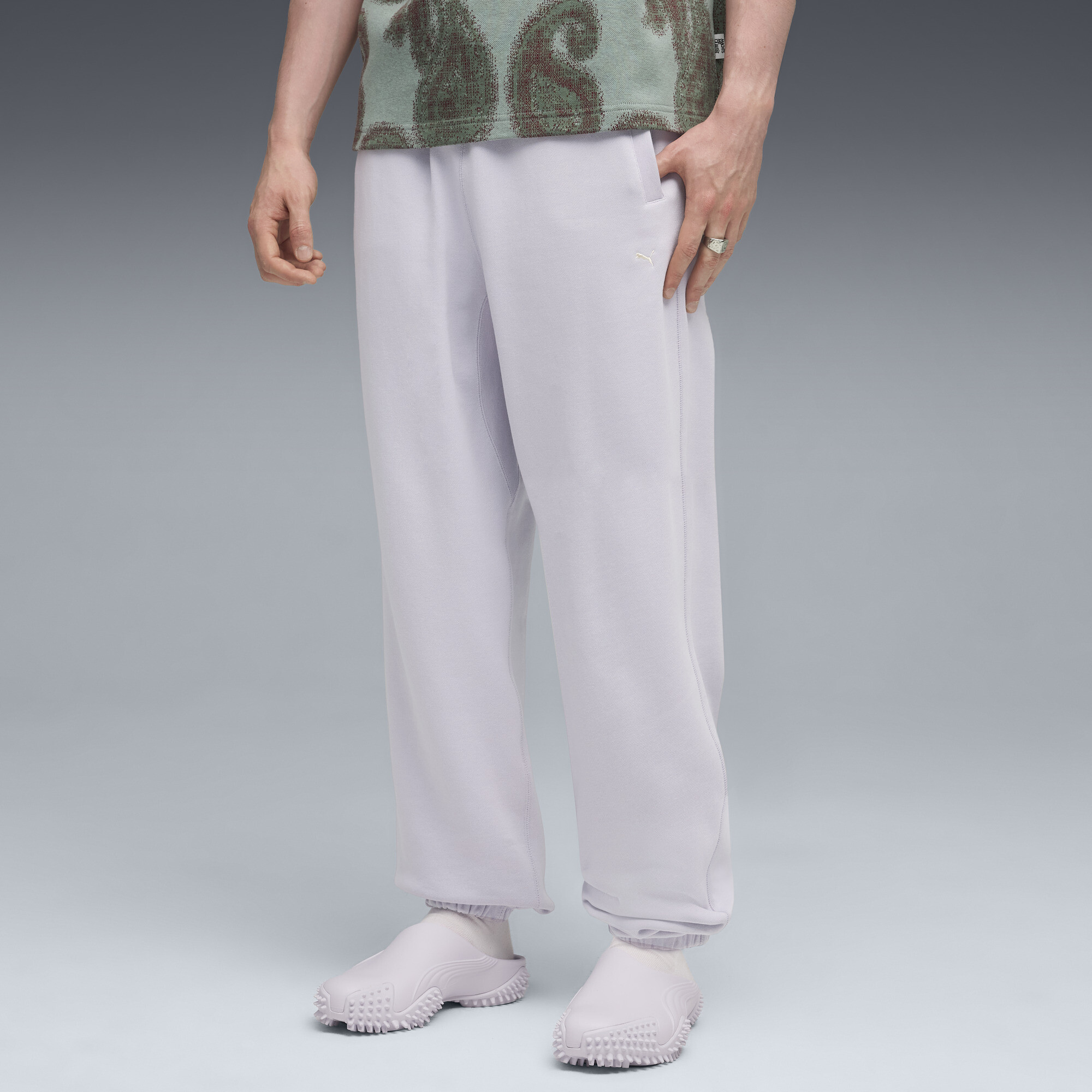 PUMA MMQ Jogginghose Herren, Kleidung, Lila, XL