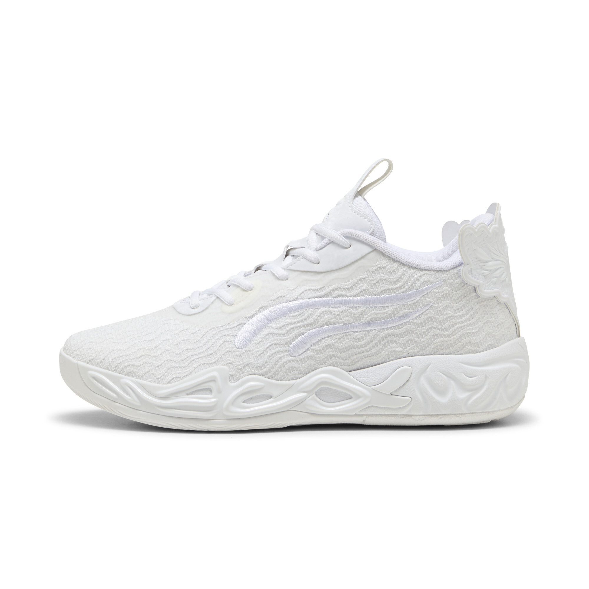 PUMA MB.04 Lo Ice Weiß Basketballschuhe Unisex, Schuhe, 40.5