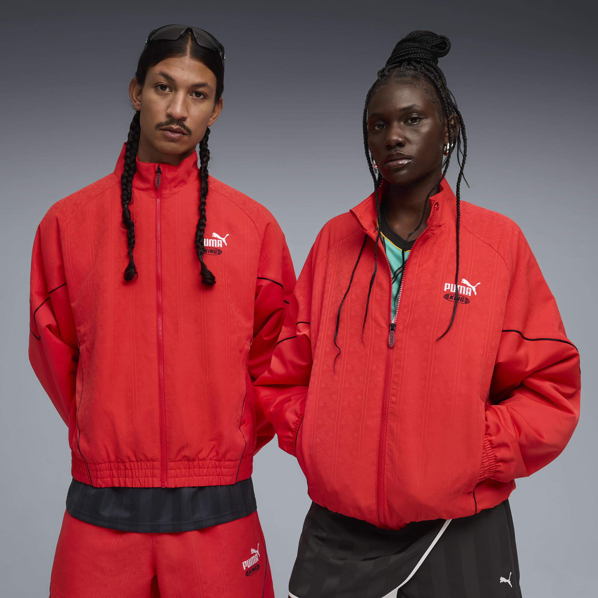 PUMA Essentials Relaxed Bedruckte Jacke mit Reißverschluss bis zum Hals Damen, Accessoires, , XXS