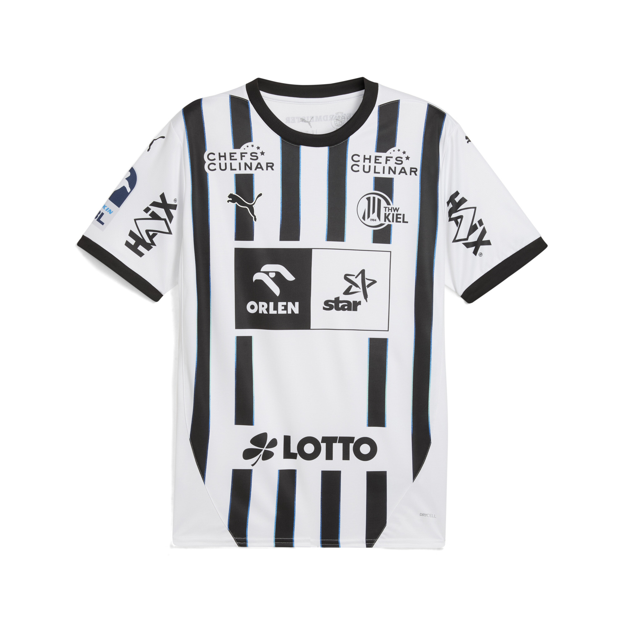 PUMA THW Kiel 25/26 Heimtrikot Herren, Accessoires, Weiß, 3XL