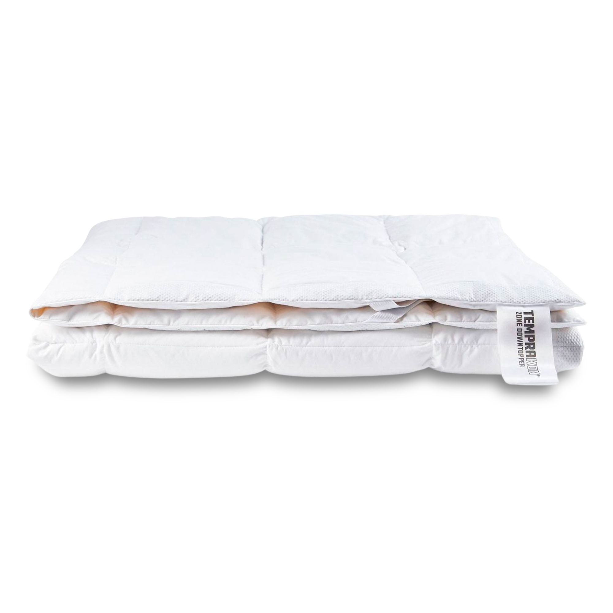Temperaturregulierender U-Split Matratzenschutz - 180 x 200 cm - Downtopper Temprakon Fusion
