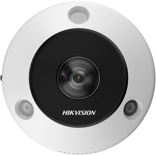 Hikvision - DS-2CD63C5G1-IVS - DeepinView - Fisheye - 1,29MM Objektiv - 12MP - IP - Wit