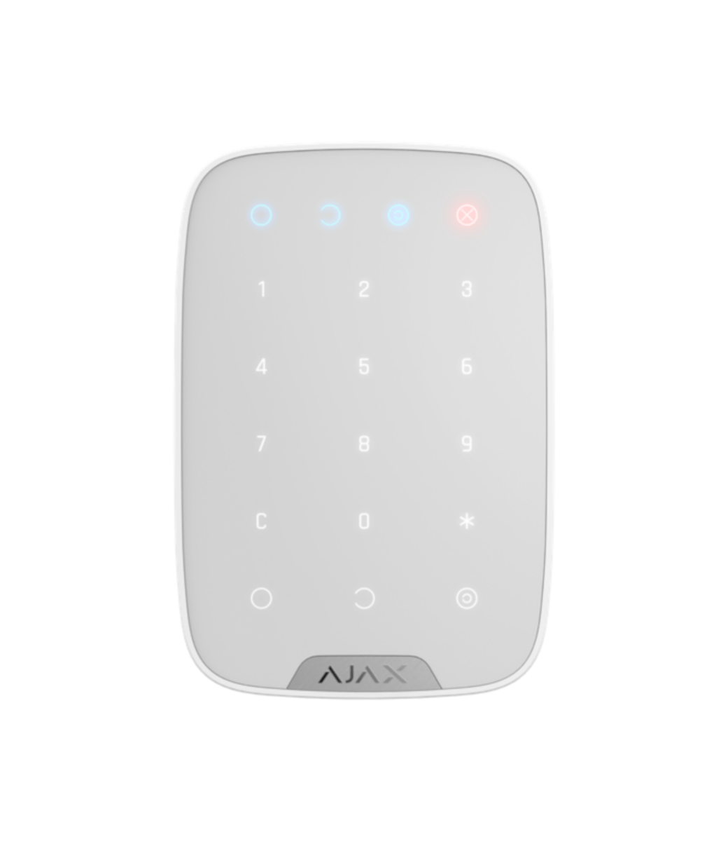 AJAX Wireless KeyPad Weiß