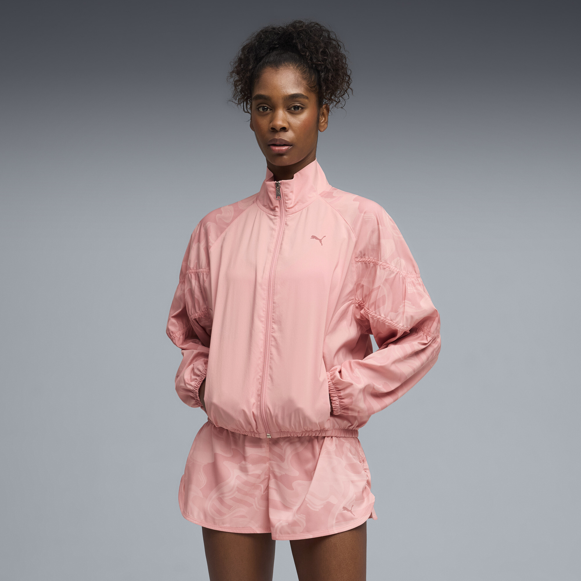 PUMA League Trainingsjacke Relaxed Damen, Kleidung, Rosa, XL