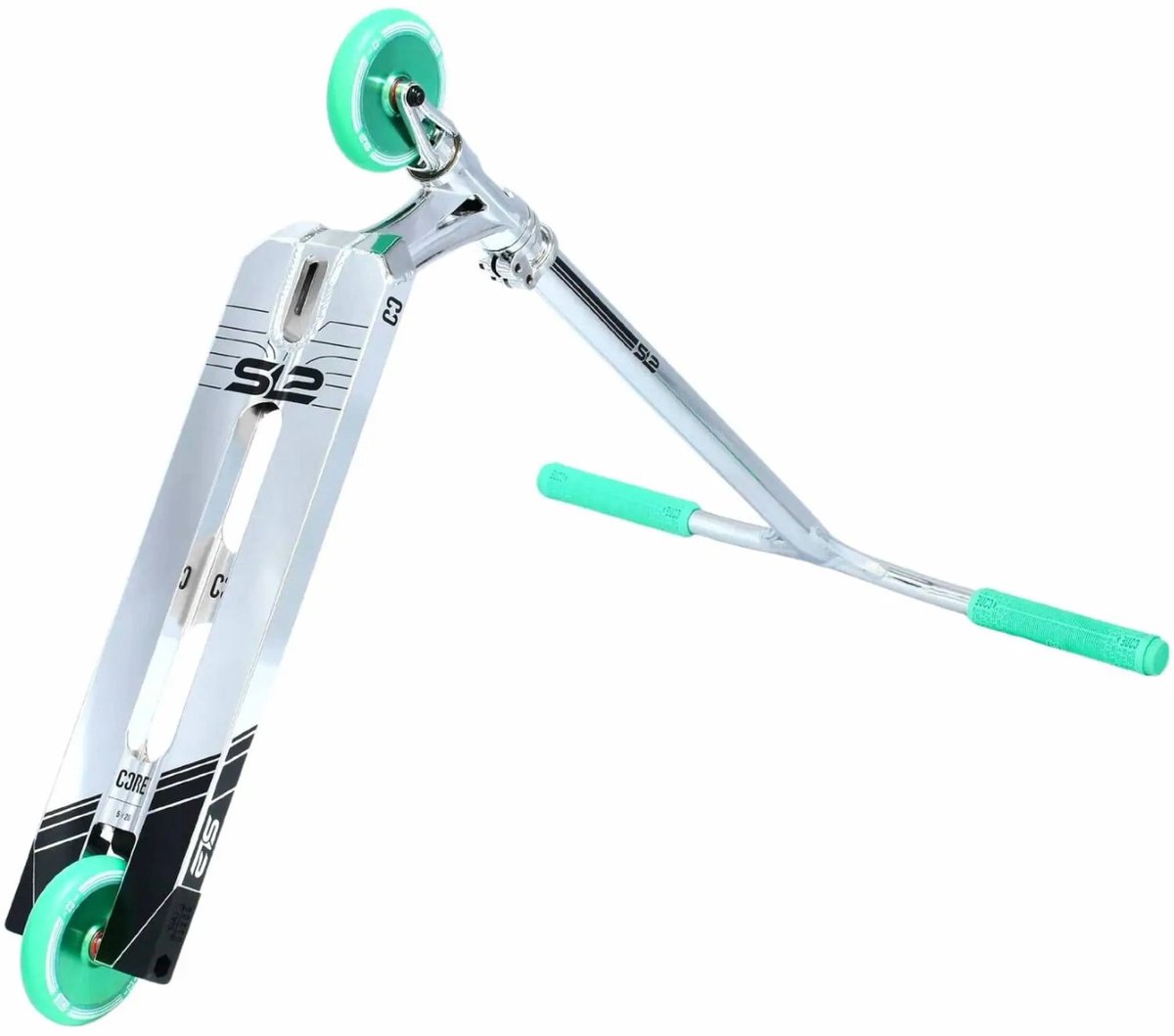 Ethic DTC Deildegast V1.5 Stunt Scooter Bar - Black - Black / 670mm - Scootworld.de