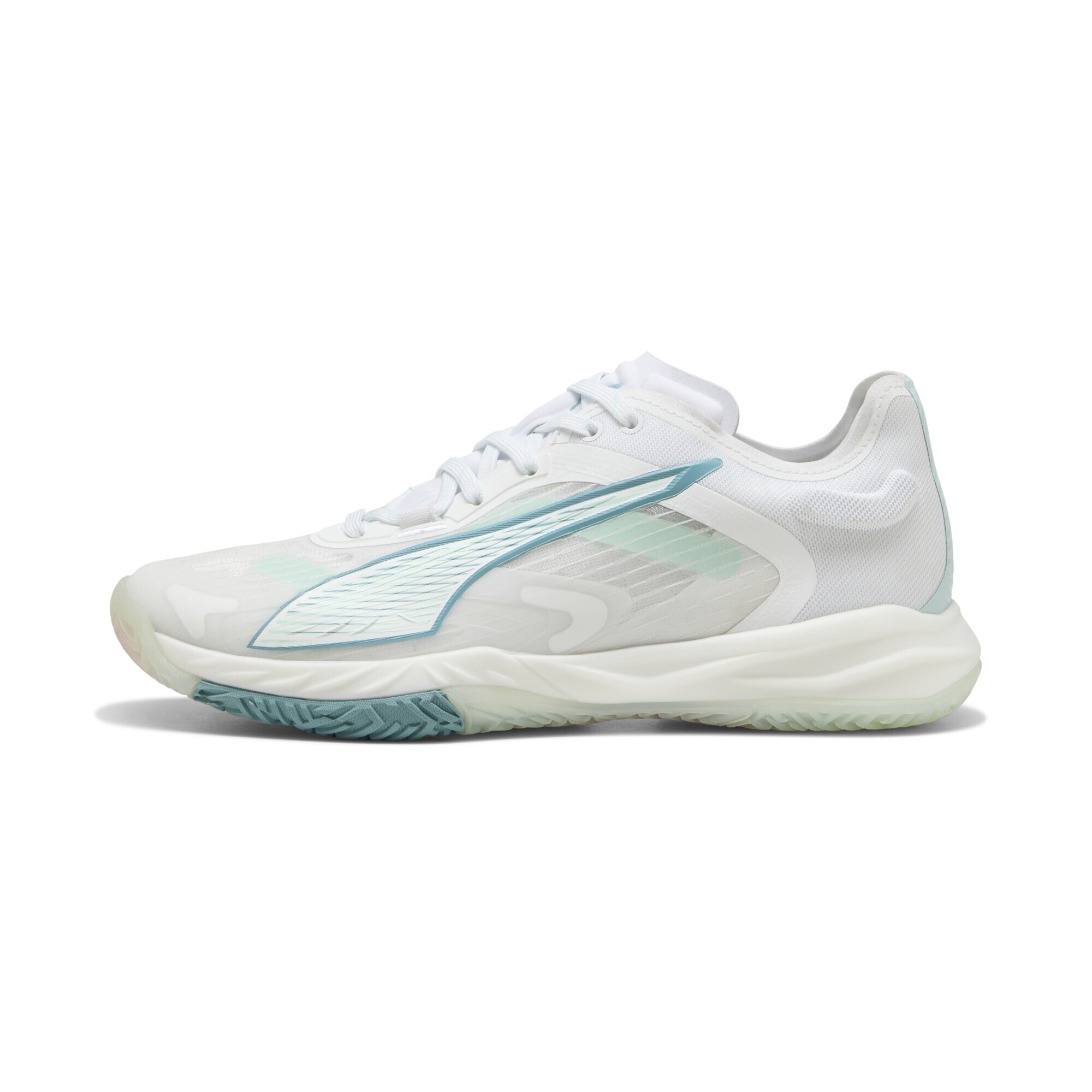 PUMA Accelerate NITRO™ SQD 4 Game On Handballschuhe Damen, Schuhe, Weiß, 35.5