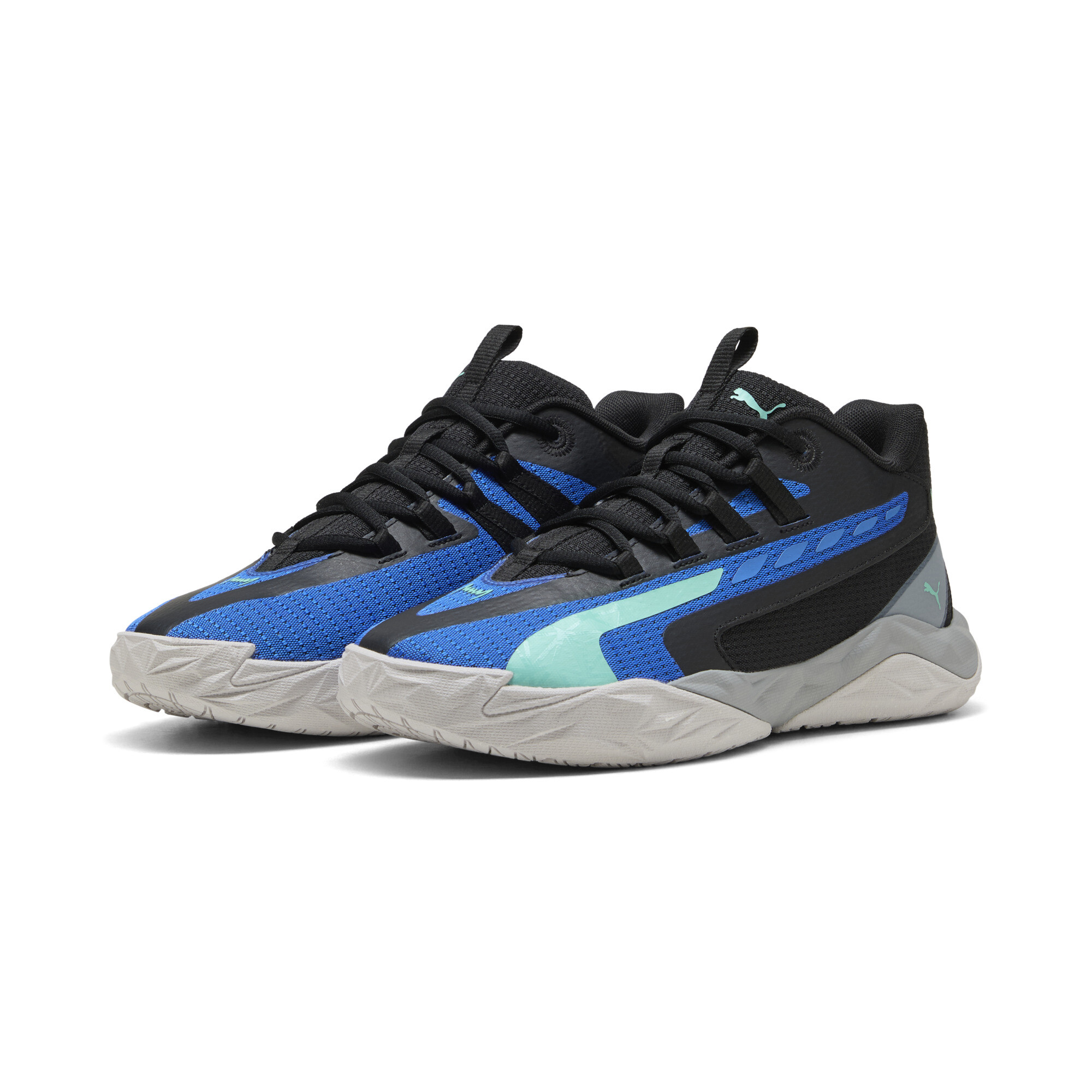 PUMA Dagger 2 Mid Basketballschuhe Unisex, Accessoires, Schwarz, 44.5