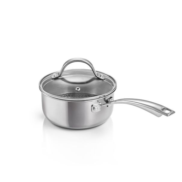 Stielkasserolle SteelCRAFT mit Deckel ø 16 cm, 1,5 l