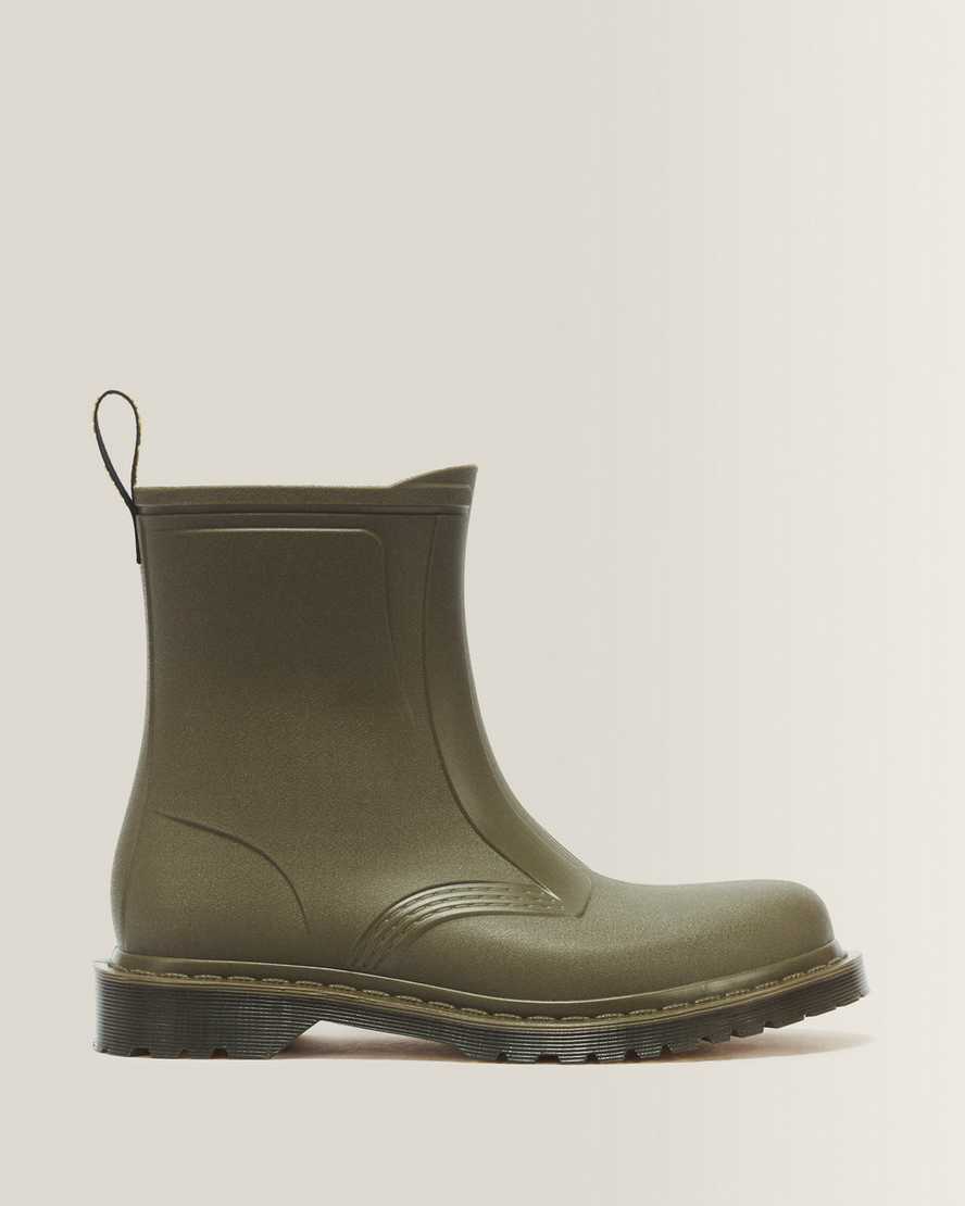 Dr. Martens 1460 Rain Stiefel in Grün, Größe: 46