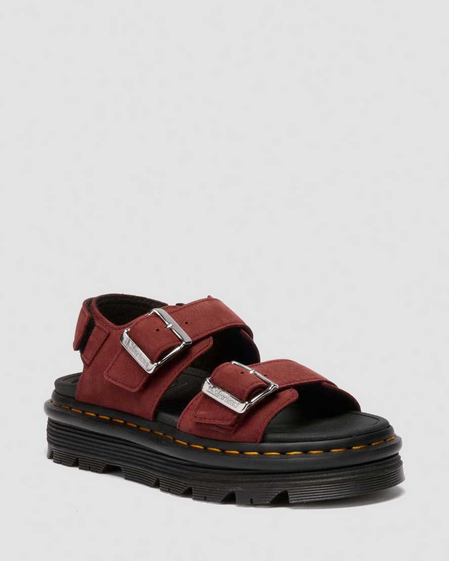 Dr. Martens Suède Zebzag Wildleder Casual Slingback Plateau Mules in Violett, Größe: 37