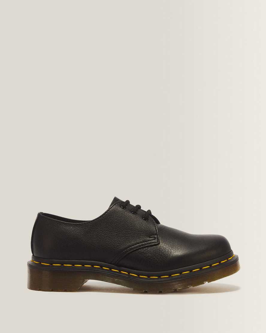 Dr. Martens 1461 Virginia Leder Oxford Schuhe in Schwarz, Größe: 42