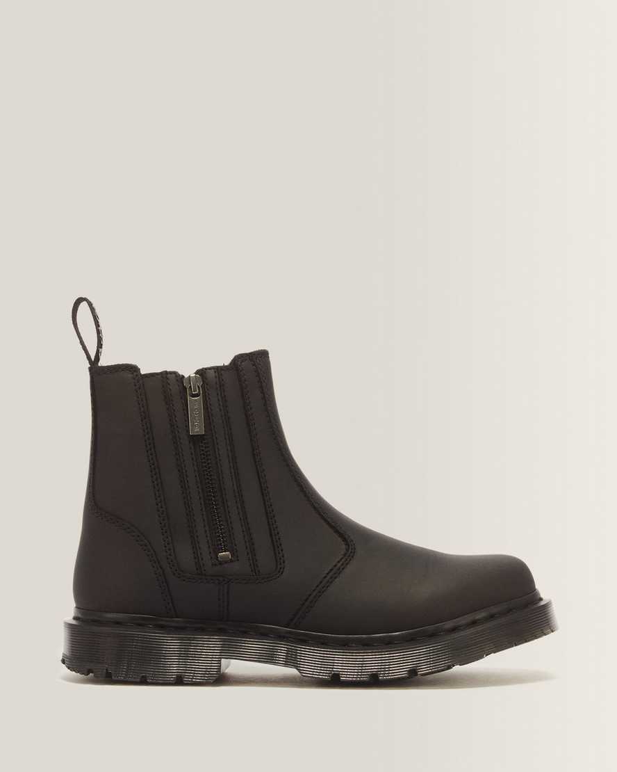 Dr. Martens 2976 Alyson Wintergrip Chelsea Stiefel, Leder Schuhe in Schwarz, Größe: 41