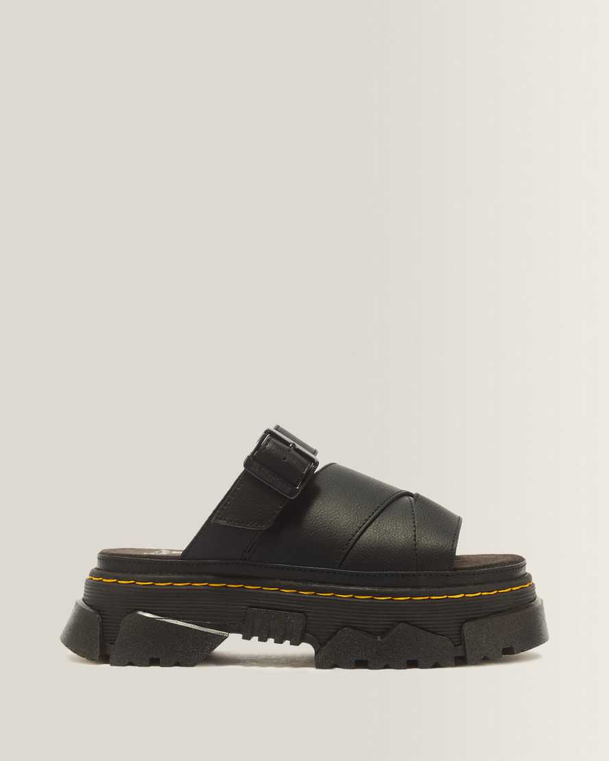 Dr. Martens Mattison Slide Sandalen in Schwarz, Größe: 37