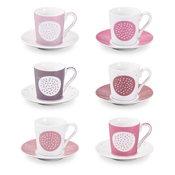 Espressotasse mit Untertasse myCOFFEE, 6 St., Sugar