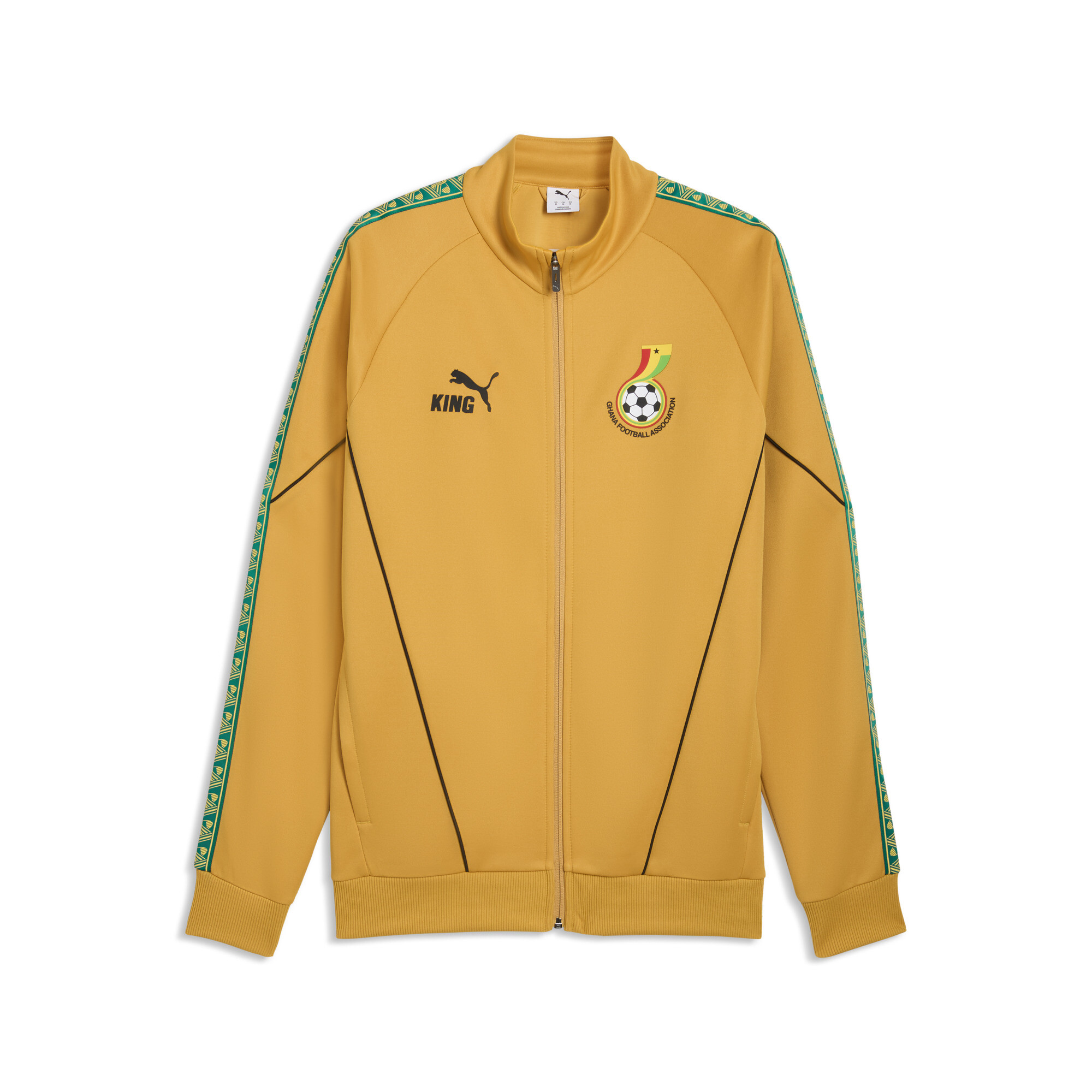PUMA Ghana KING Anthem Jacke Herren, Accessoires, Gelb, M