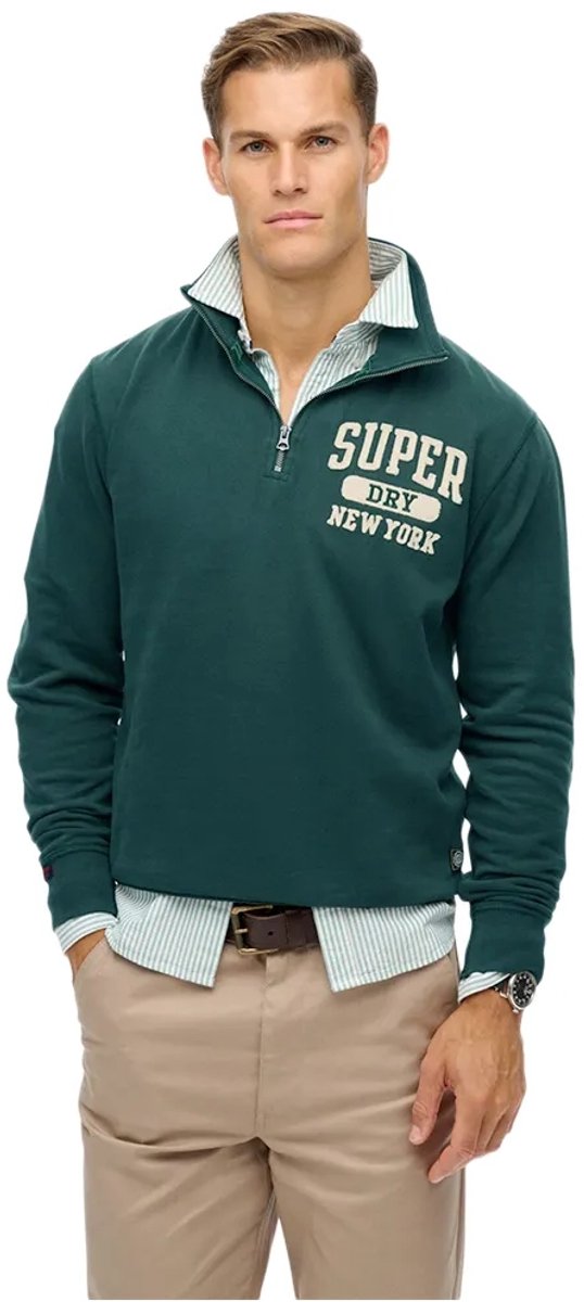 Superdry Damen Bench Kariertes Kurzarmhemd mit Schmaler Passform Beige - Größe: M