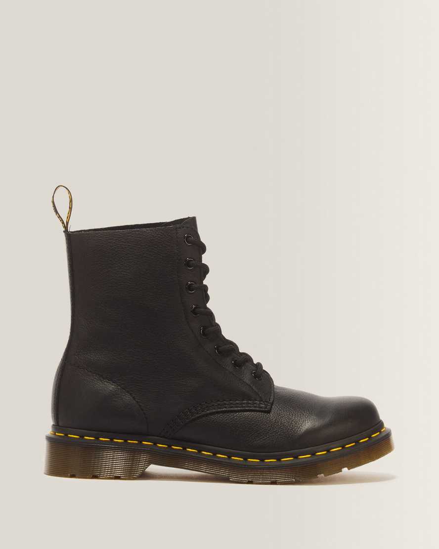 Dr. Martens 1460 Pascal Virginia Stiefeletten, Leder in Schwarz, Größe: 40