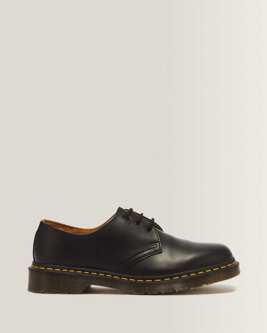 Dr. Martens 1461 Glatte Schuhe, Leder in Schwarz, Größe: 38