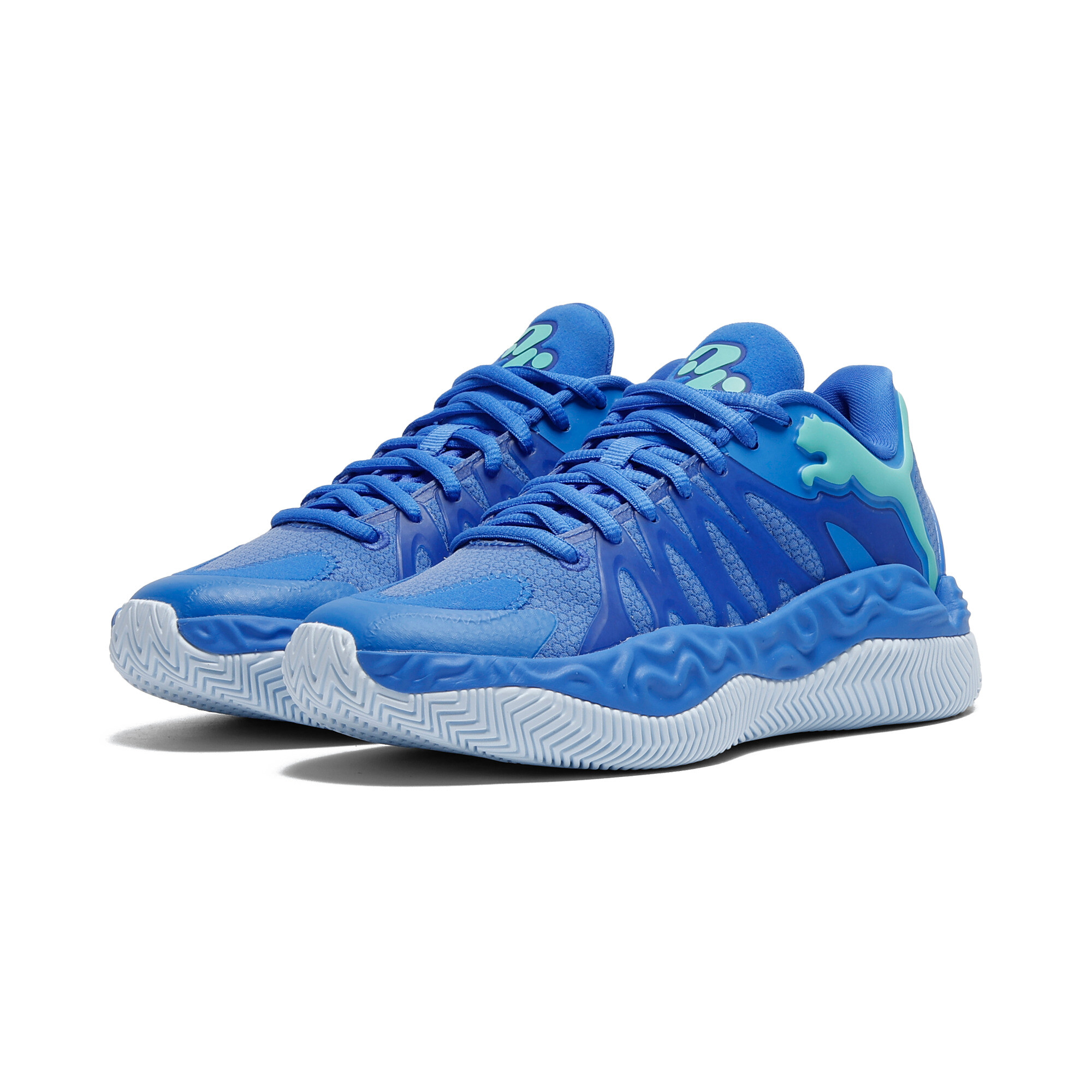 PUMA HALI 1 Basketballschuhe Teenager, Accessoires, Blau, 39