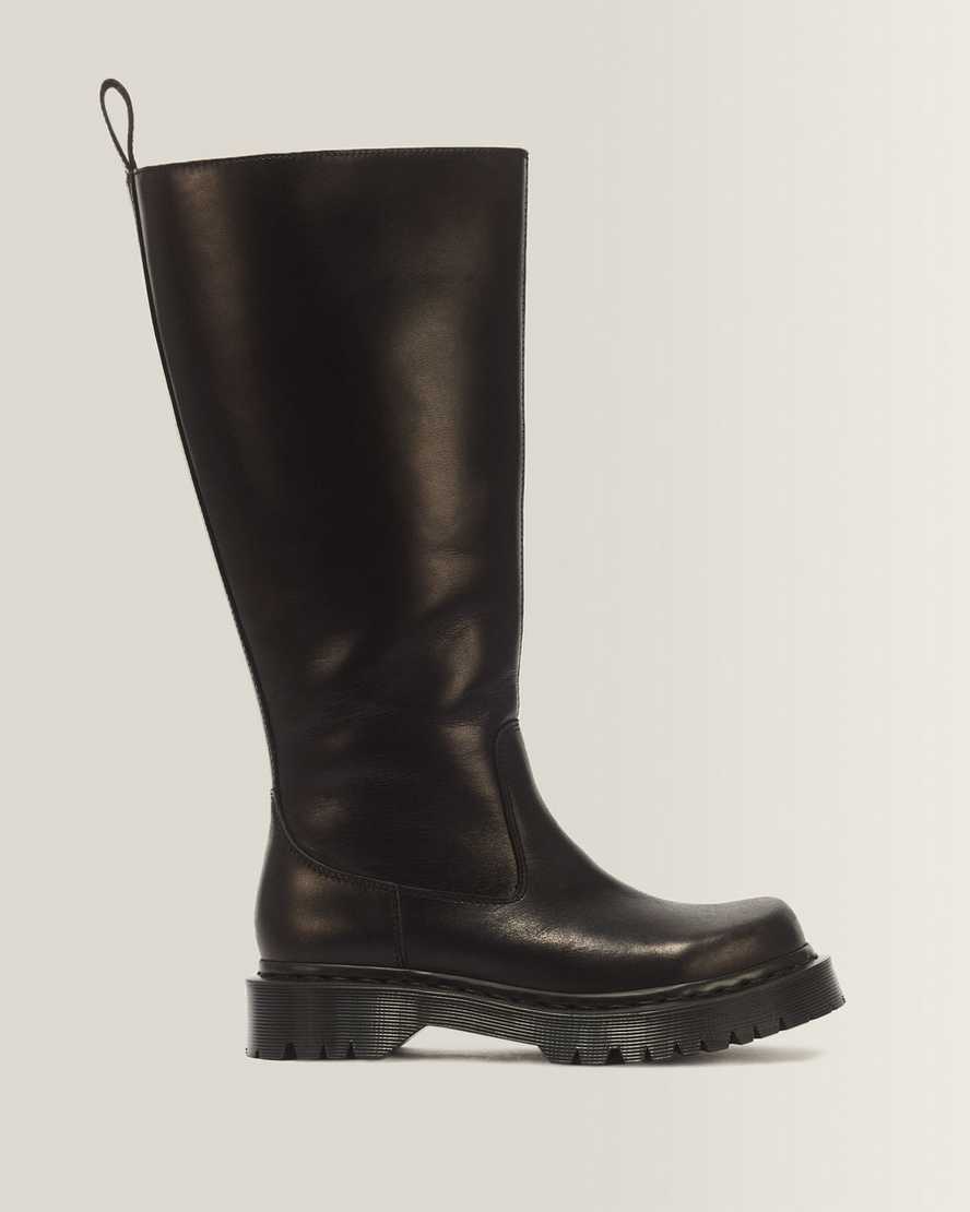 Dr. Martens Rejena Hi Old Harness Leder Stiefel in Schwarz, Größe: 36