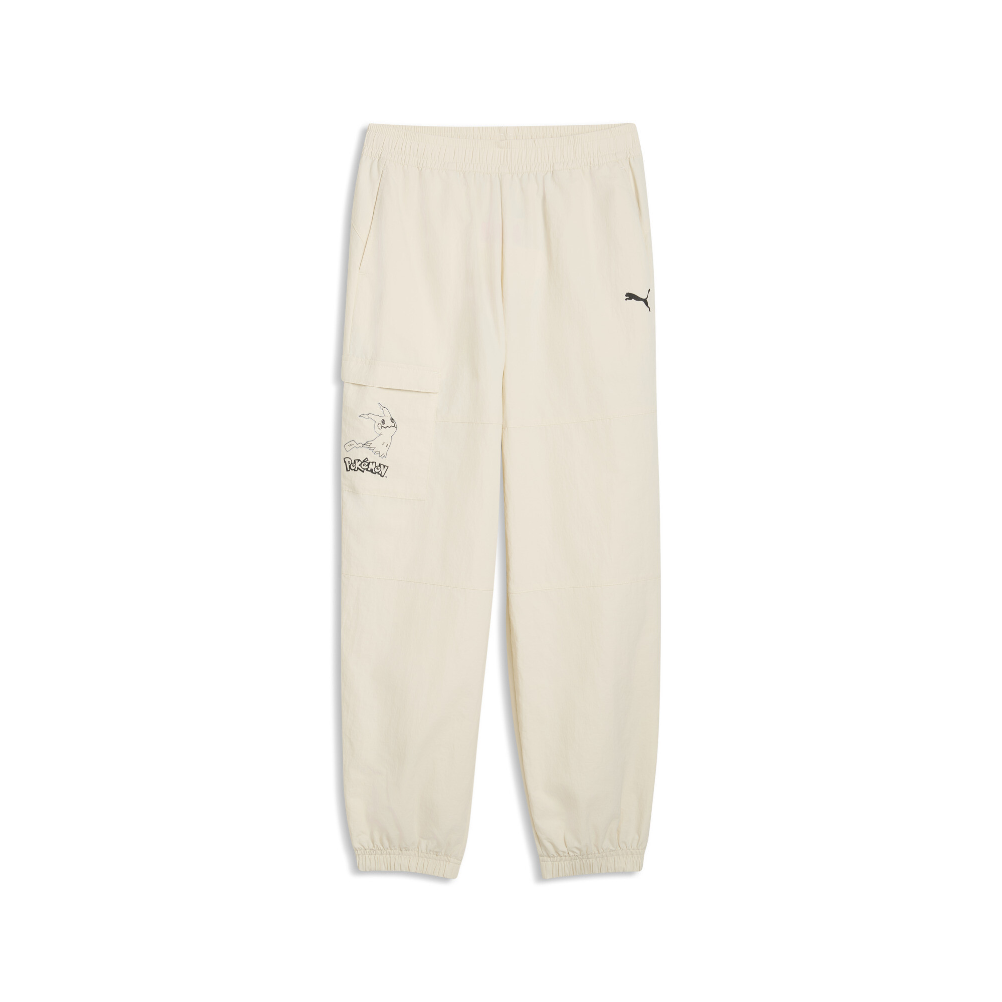 PUMA x POKÉMON Relaxed Cargohose Teenager, Accessoires, Weiß, 13-14Y