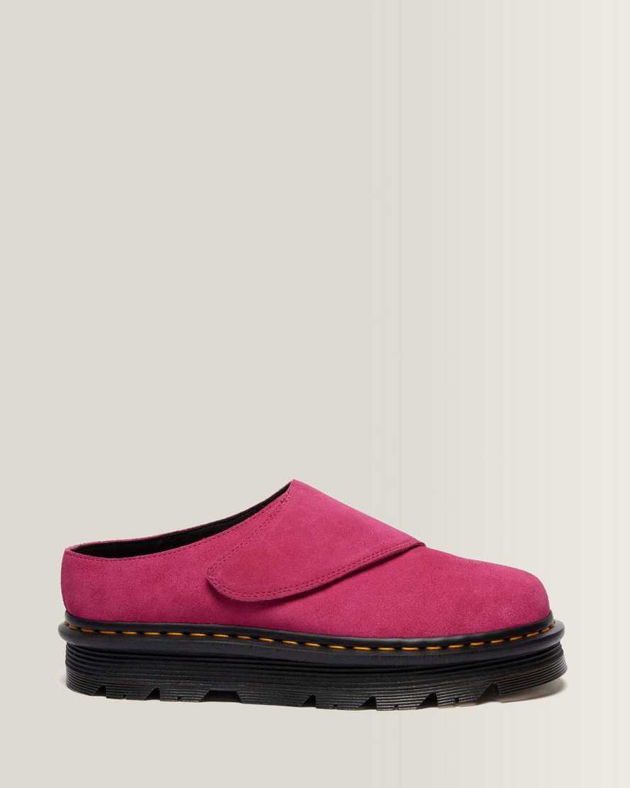 Dr. Martens Zebzag Anywair Wildleder Mules in Rosa, Größe: 37
