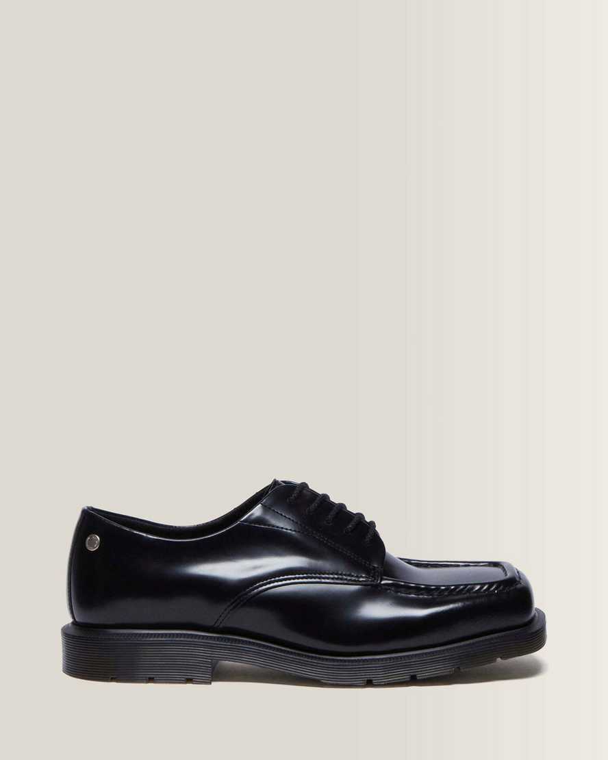 Dr. Martens Leder Durrow 5I Buttero Schuhe in Schwarz, Größe: 45