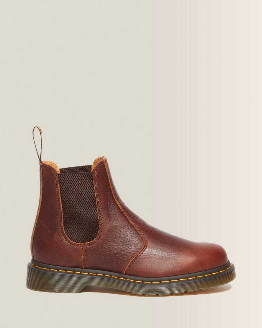 Dr. Martens 2976 Ambassador Leder Chelsea Stiefel Schuhe in Braun, Größe: 37